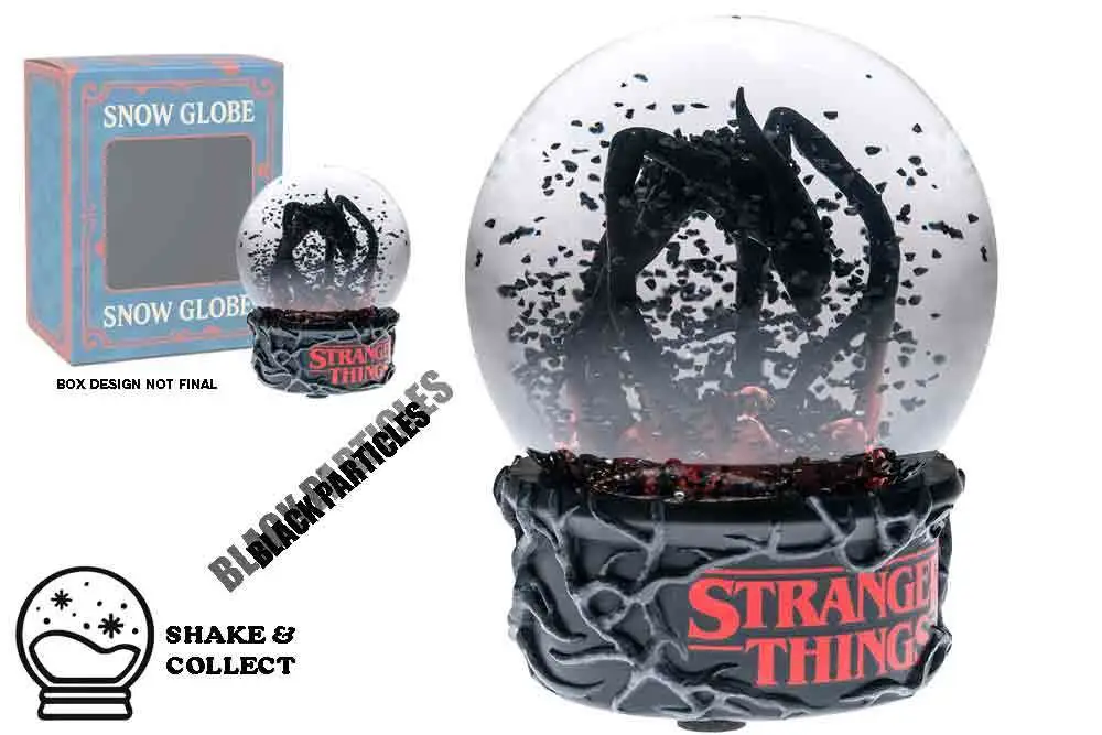 STRANGER THINGS - the Upside Down Snow Globe - Figurine